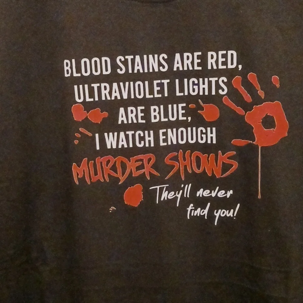 NWOT Handmade Unisex Horror Short Sleeve T-Shirt - Size XXL - Picture 2 of 5